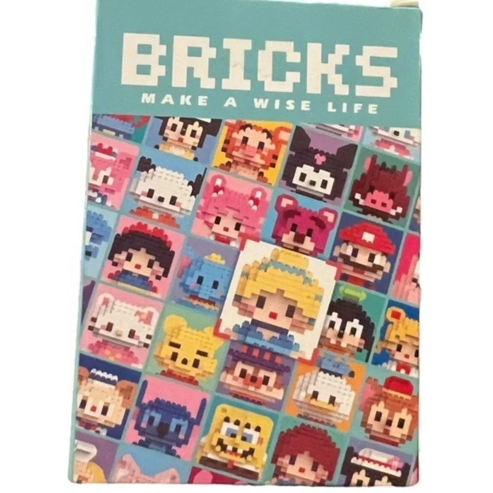 Mini Anime Princess Character‎ Micro Building Blocks NEW 162 Pieces W2601-25
